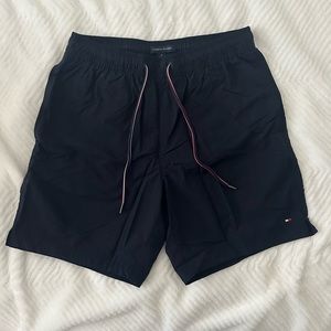 Tommy Hilfiger Navy Blue Swim Trunks